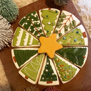 Christmas Tree Pie and Star Cookie Cutter