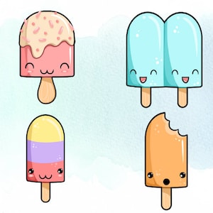 Cute Popsicle Cookie Cutter, Fondant and playdoh cutters too! Build your own set