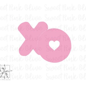 XO Cookie Cutter, Build your own set, Fondant and playdoh cutters too!