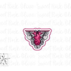 Lingerie Panty #6 Cookie Cutter
