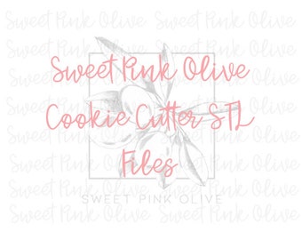 Custom Cookie Cutter STL Files