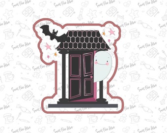 Haunted House 5 Cookie Cutter
