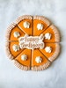 Thanksgiving Pie and Happy Thanksgiving Plaque Cookie Cutter - Pick your plaque! 