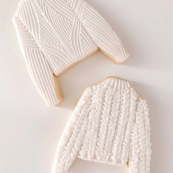 Sweater Cookie Etsy