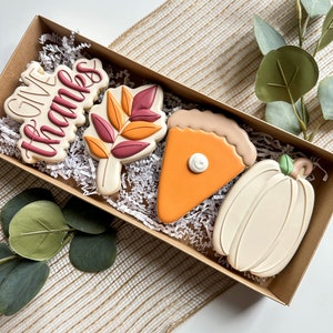 Thanksgiving Cookie Set Cookie Cutter, Fondant and playdoh cutters too!