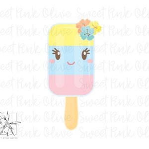 Popsicle #6 Cookie Cutter, Fondant and playdoh cutters too! Build your own set