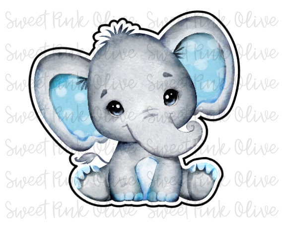 Elephant Cookie Cutter, Baby Shower Cutters
