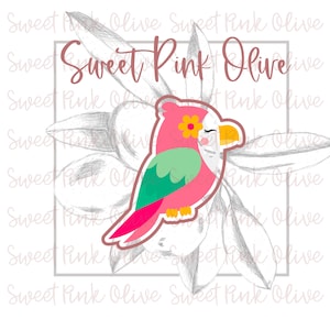 Parrot / Tropical Bird Cookie Cutter