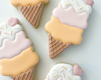 Ice Cream Cookie Cutter, Fondant and playdoh cutters too! Build your own set