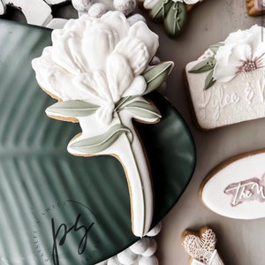 Water Lily Cookie Cutter, Fondant and playdoh cutters too!