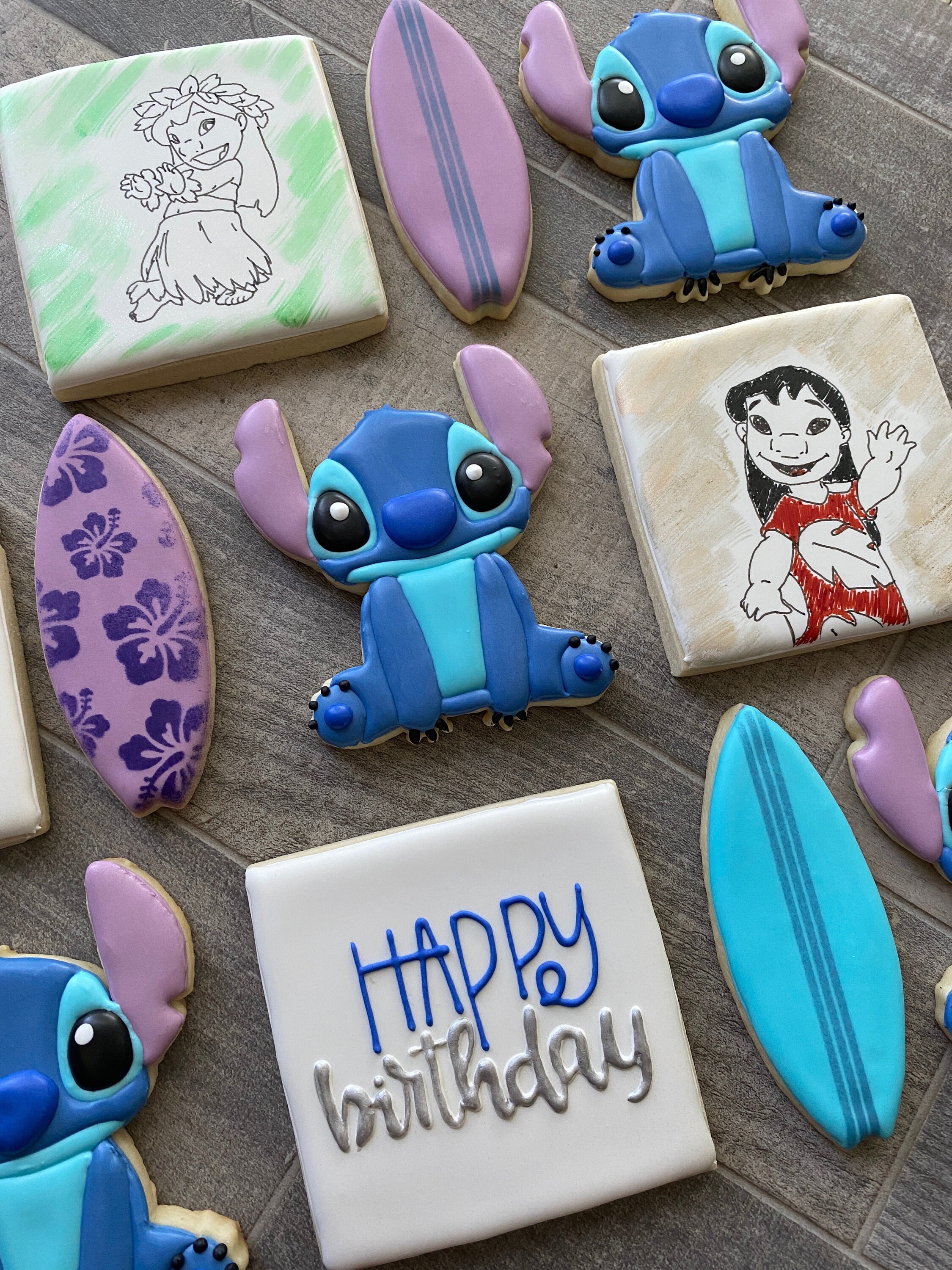 Blue Monster and Surfboard Cookie Cutter, Fondant and playdoh cutters…