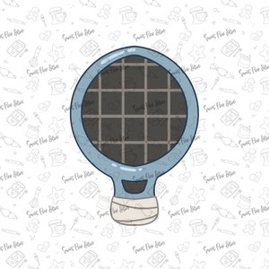 Tennis Racquet Cookie Cutter