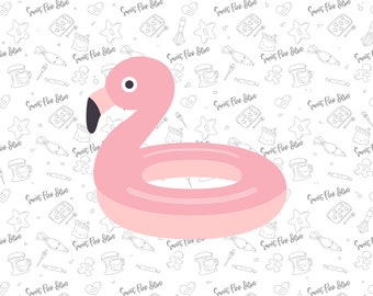 Flamingo Floaty Cookie Cutter