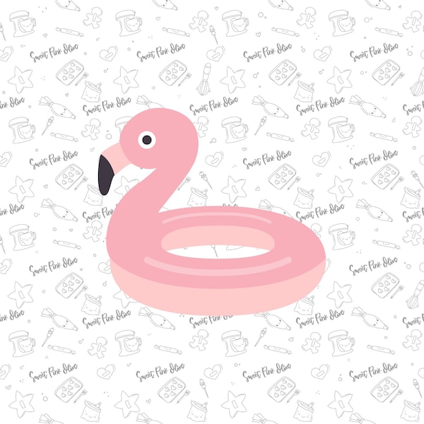 Flamingo Floaty Cookie Cutter