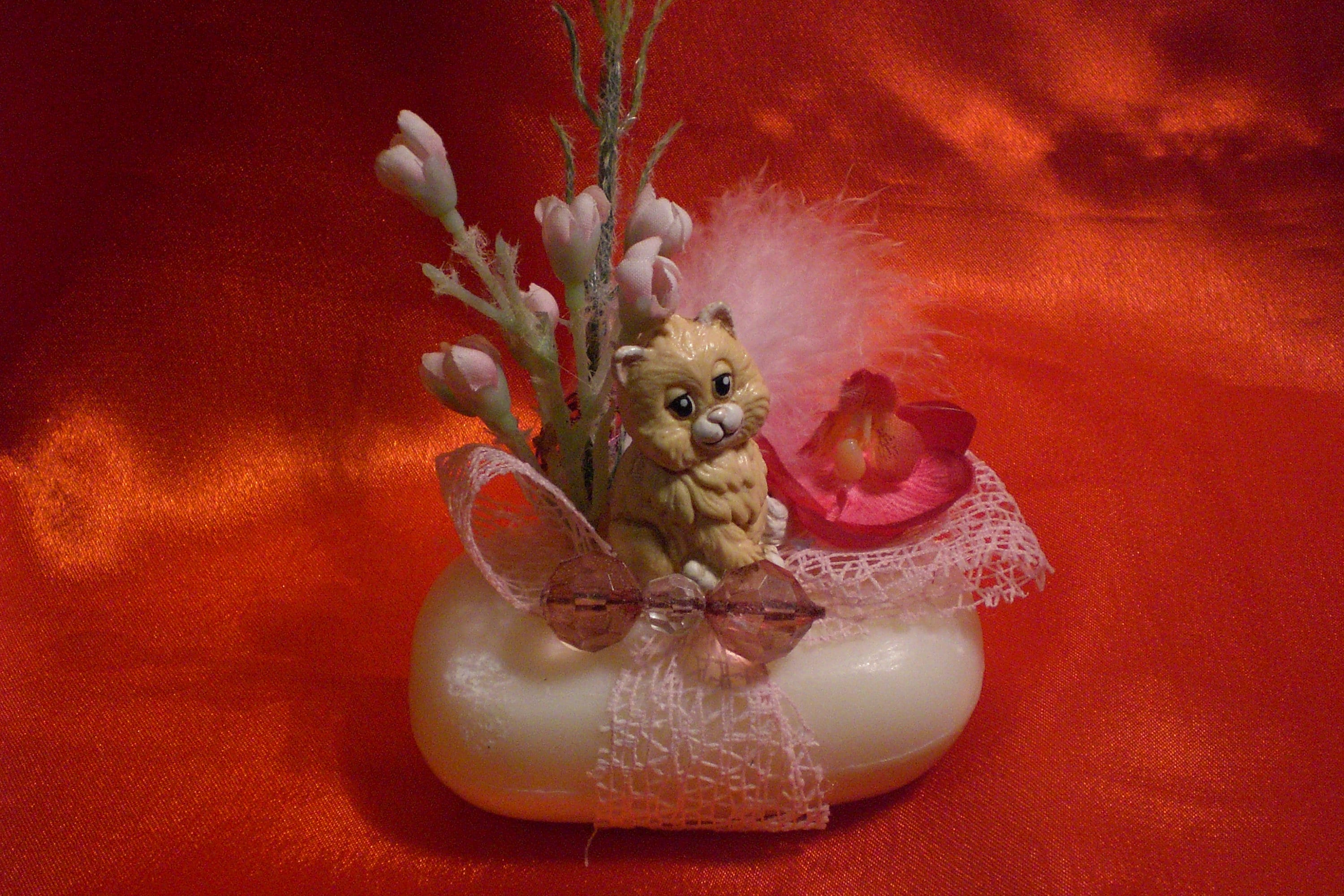 Beau Savon Décoré Originale Chaton