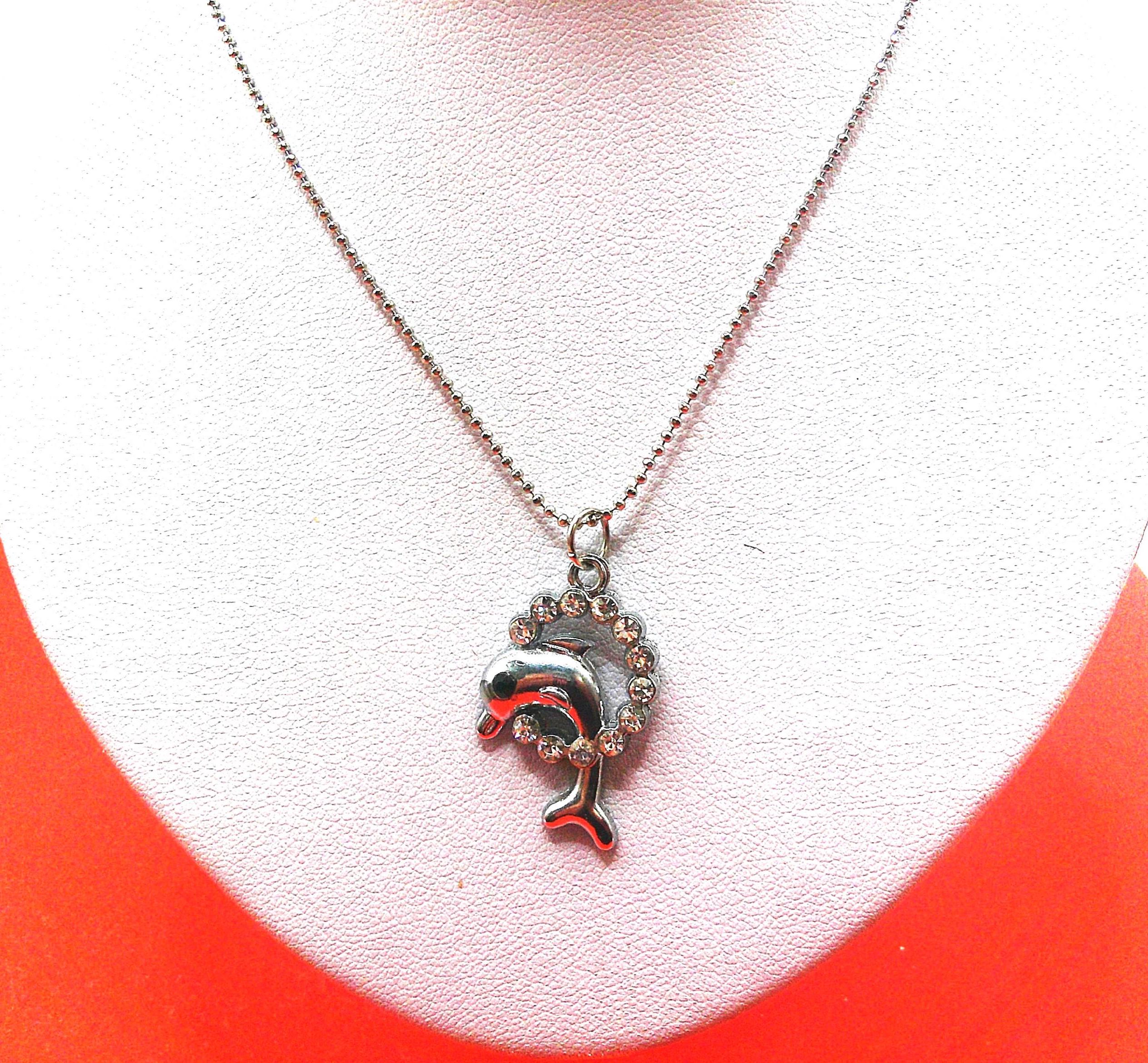 Collier Ancien En Pierre - Longueur 40 Cm - Pièce Vintage Française - Occasion, état à Voir Sur Photos