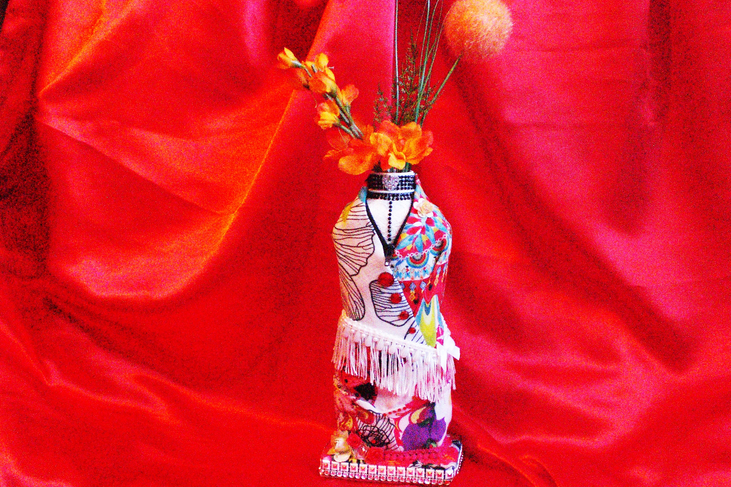 Bouteille Recycl'art Pour Décoration