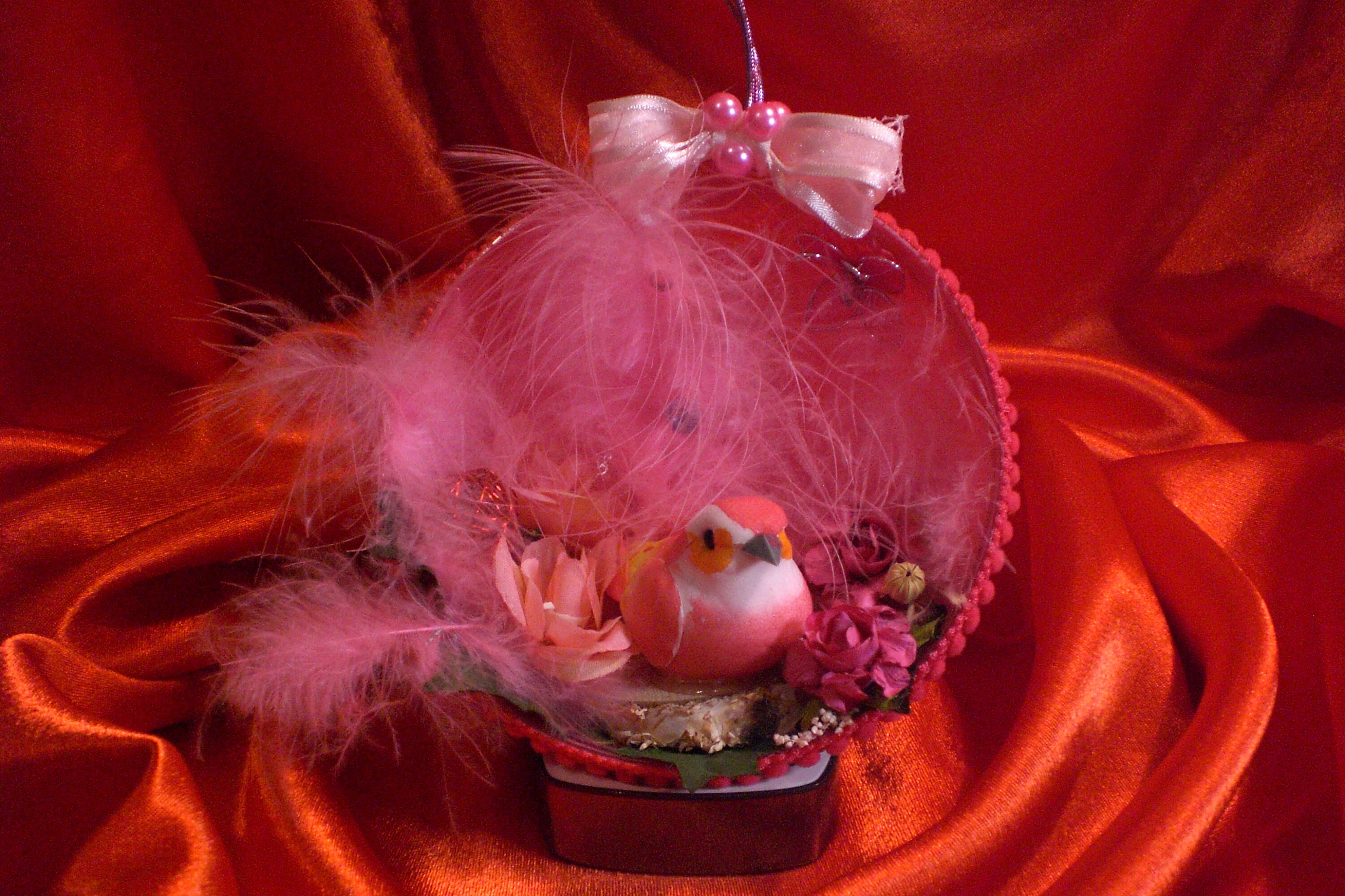 Grande Demie Boule en Plexi 12 cm à Suspendre