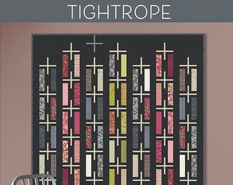 Tightrope quilt pattern from Robin Pickens Quilt Patterns