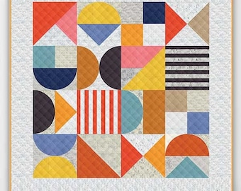 Bauhaus quilt pattern by Brigitte Heitland from Zen Chic