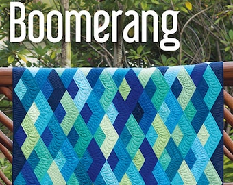 Boomerang quilt pattern from Jaybird Quilts