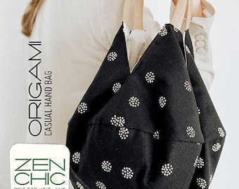 Origami Casual Hand Bag pattern (pattern only) by Brigitte Heitland for Zen Chic