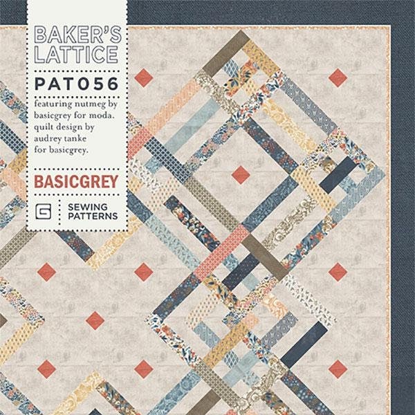 Baker's Lattice  quilt pattern by BasicGrey for Moda