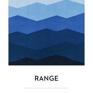 Range quilt pattern from Modern Handcraft