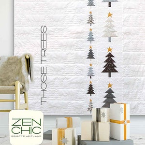 Those Trees 2 pattern by Brigitte Heitland from Zen Chic