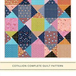 Cotillion complete quilt pattern fro Wisecraft