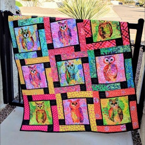 Block Talk quilt pattern from Swirly Girls