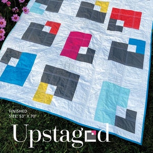 Upstaged quilt pattern by Angela Pingel