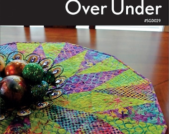 Over Under Tree Skirt Quilt Pattern, Swirly Girls Design SGD029 ...