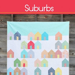 Suburbs quilt pattern from Cluck Cluck Sew