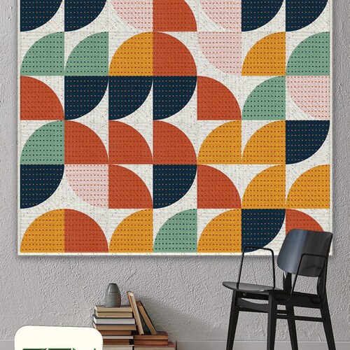 Bauhaus Quilt Pattern by Brigitte Heitland From Zen Chic - Etsy