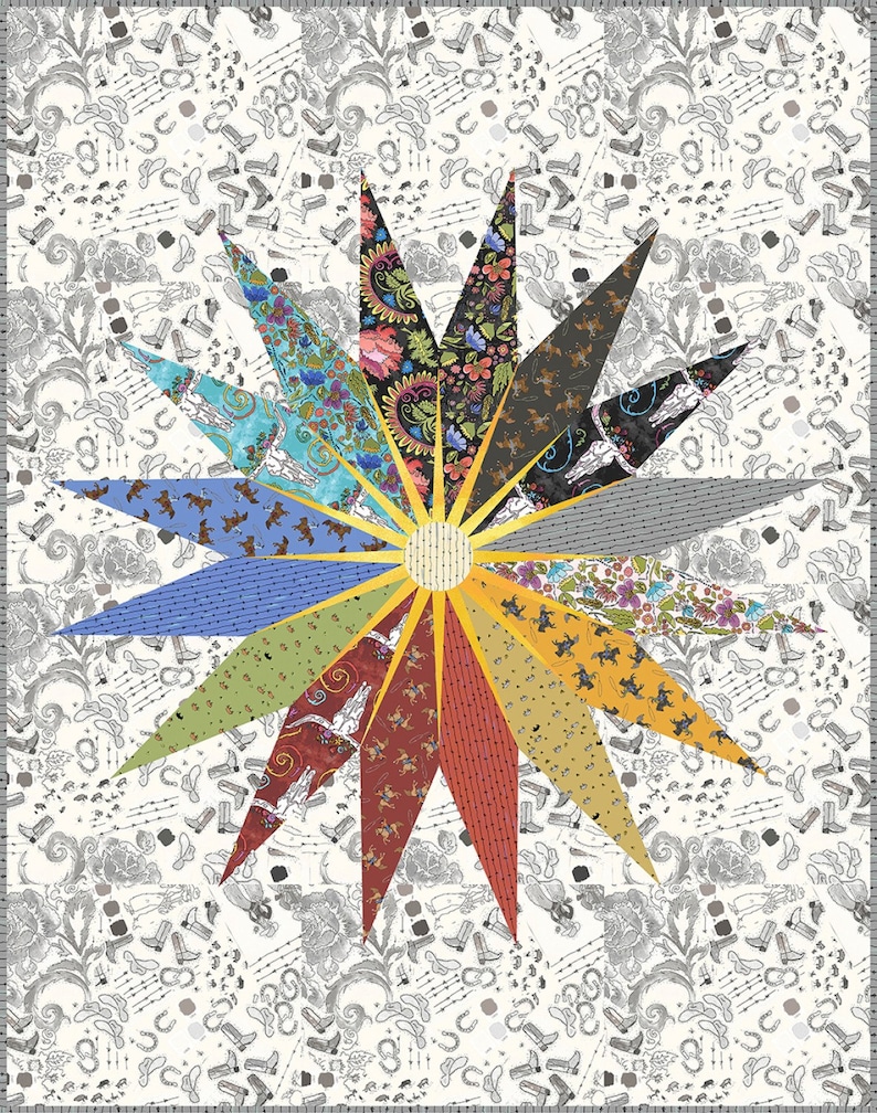 Tumbleweed Quilt Kit Designed by Stacey Day Featuring Yippie Etsy