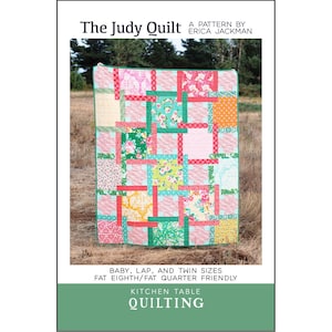 The Judy Quilt, a pattern by Erica Jackman for Kitchen Table Quilting