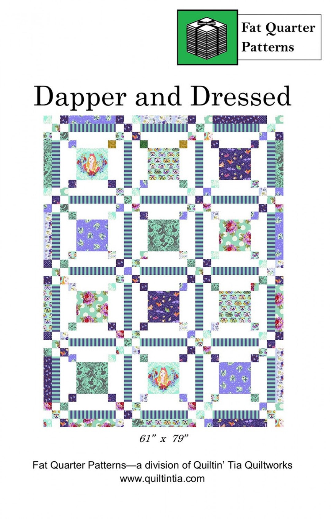 Dapper and Dressed Quilt Pattern From Quiltin' Tia Quiltworks Etsy