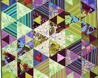 Vernal Equinox quilt pattern designed by Pamela Goecke Dinndorf for Aardvark Quilts