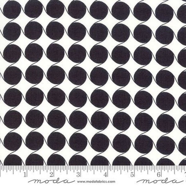 Fine and Sunny Charcoal fabric 18175 22 by Jen Kingwell for Moda