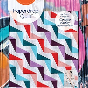 Paperdrop Quilt pattern by Latifah Saafir