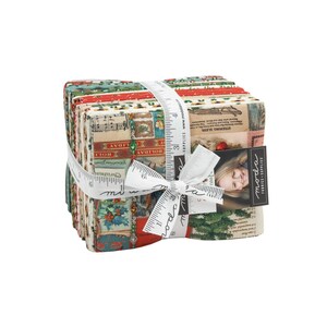 Christmas Faire fabric fat quarter bundle by Cathe Holden from Moda