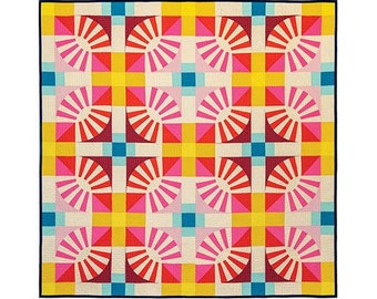 Beasley Hollow quilt pattern by Lori Danelle for She Makes Joy