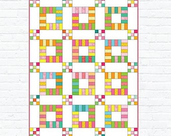 Boxy quilt pattern from Gigi's Thimble
