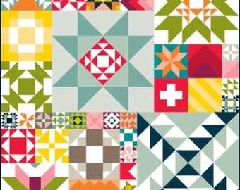 Moda Modern Building Blocks pattern and instructions