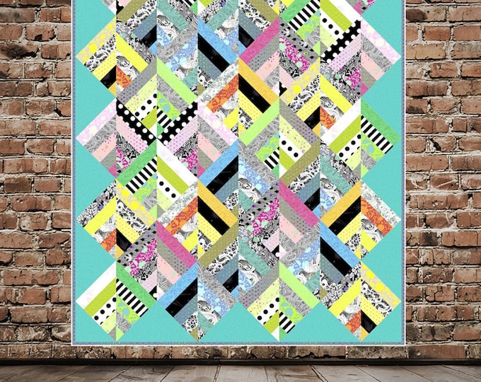 Ascend Quilt Pattern Designed by Emily Cier for Carolina Patchworks Etsy