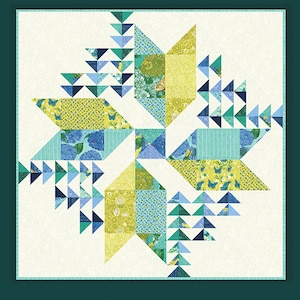 Wind Drifter quilt pattern by Robin Pickens