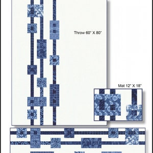 Abbey Road quilt pattern by Debbie Maddy for Calico Carriage Quilt Design