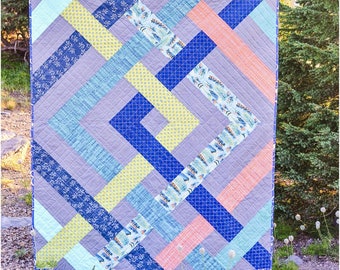 The Eliza Quilt pattern by Erica Jackman for Kitchen Table Quilting