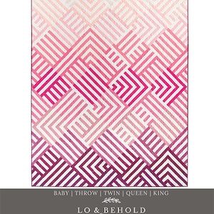 Interwoven quilt pattern by Brittany Lloyd for Lo & Behold Stitchery